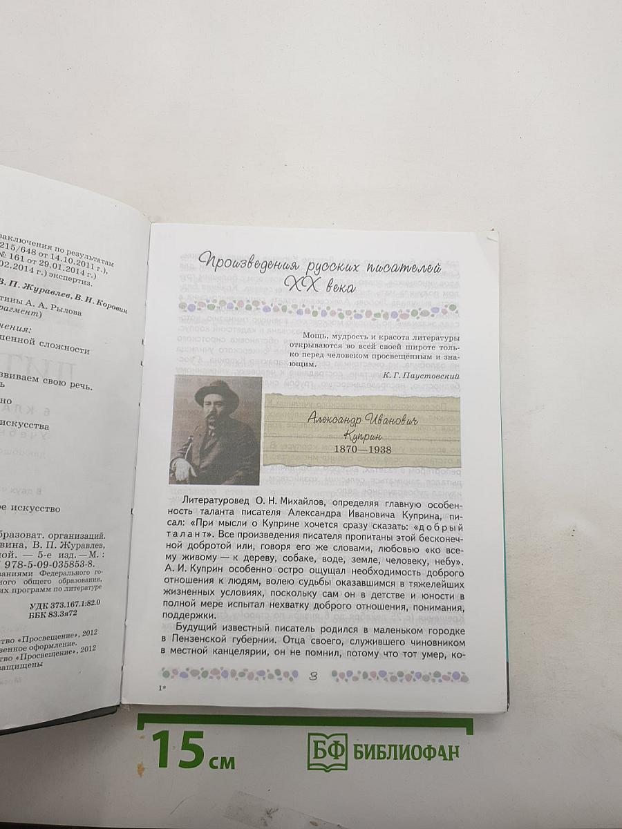 Литература. 6 класс. Учебник. Часть 2