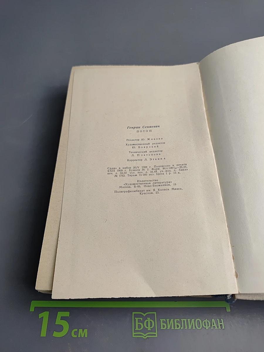 Потоп. Том II