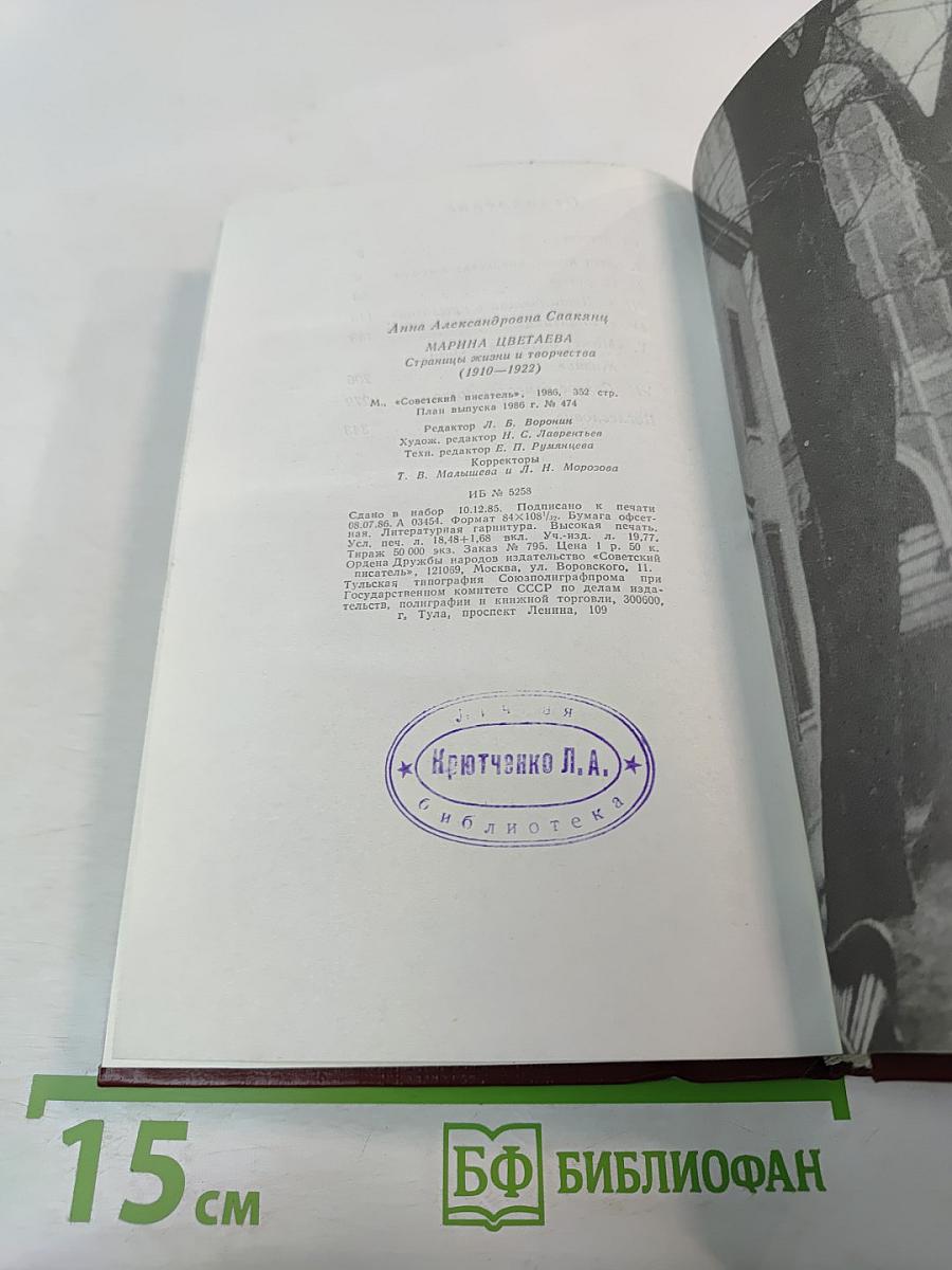 Марина Цветаева. Страницы жизни и творчества (1910-1922)