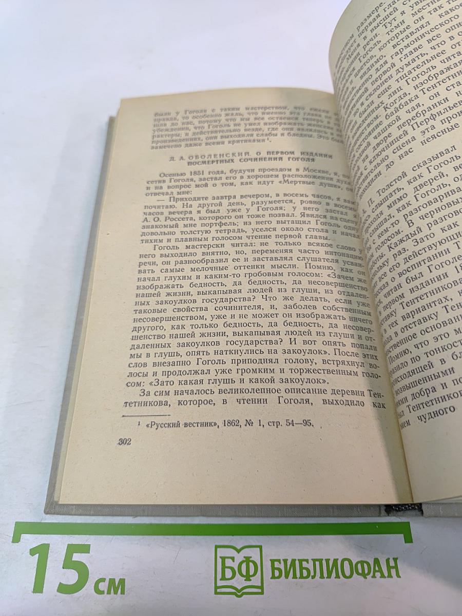 Поэма Н.В. Гоголя "Мёртвые души". Комментарий