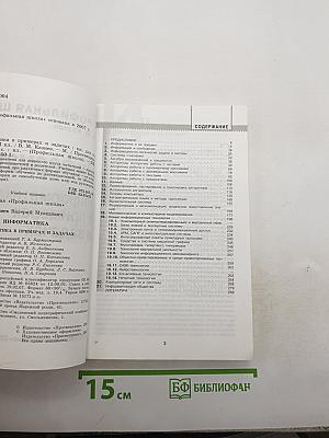 Информатика. Информатика в примерах и задачах