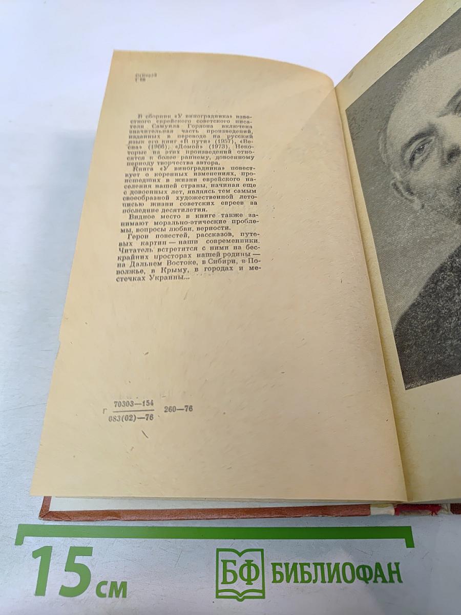 У виноградника