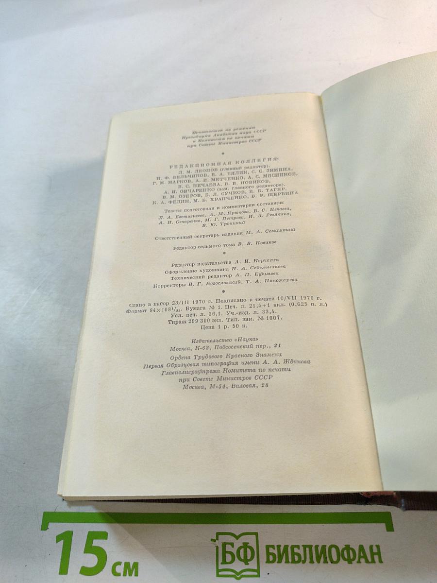 Пьесы, драматические наброски 1897-1906 (Том седьмой)