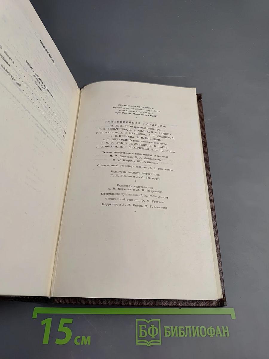 Жизнь Клима Самгина. Часть вторая. Том двадцать второй
