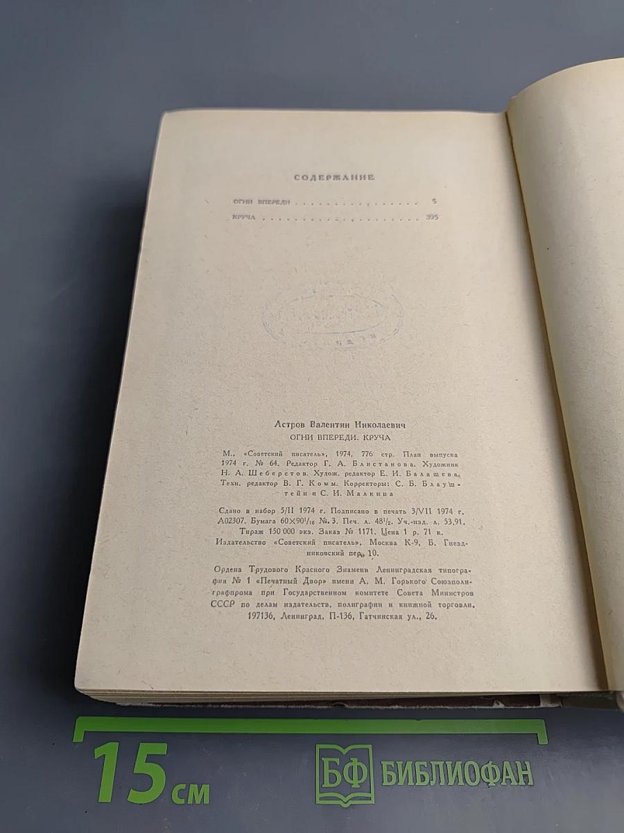 Огни впереди. Круча