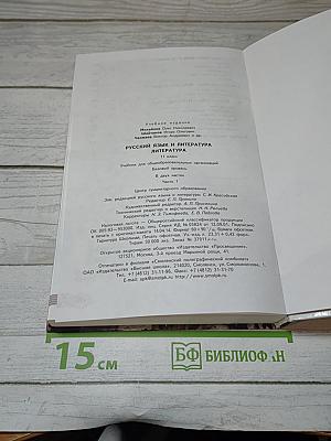 Литература. 11 класс. Часть 1