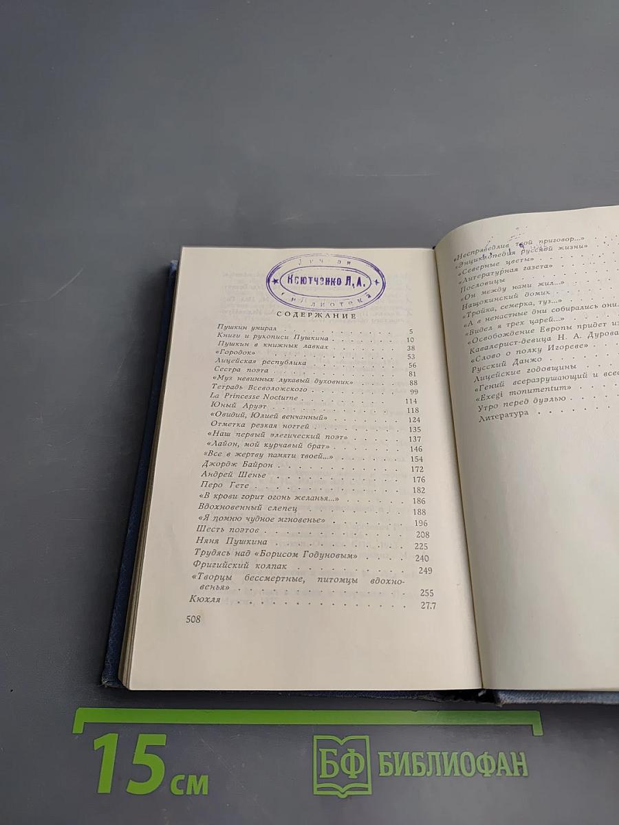 Все волновало нежный ум... Пушкин среди книг и друзей