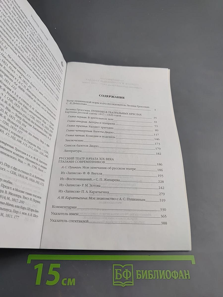 Пушкин в театральных креслах. Картины русской сцены 1817-1820 годов