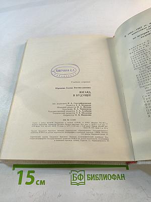 Взгляд в будущее. О художниках-лауреатах премии Ленинского комсомола. Книга для учащихся старших классов