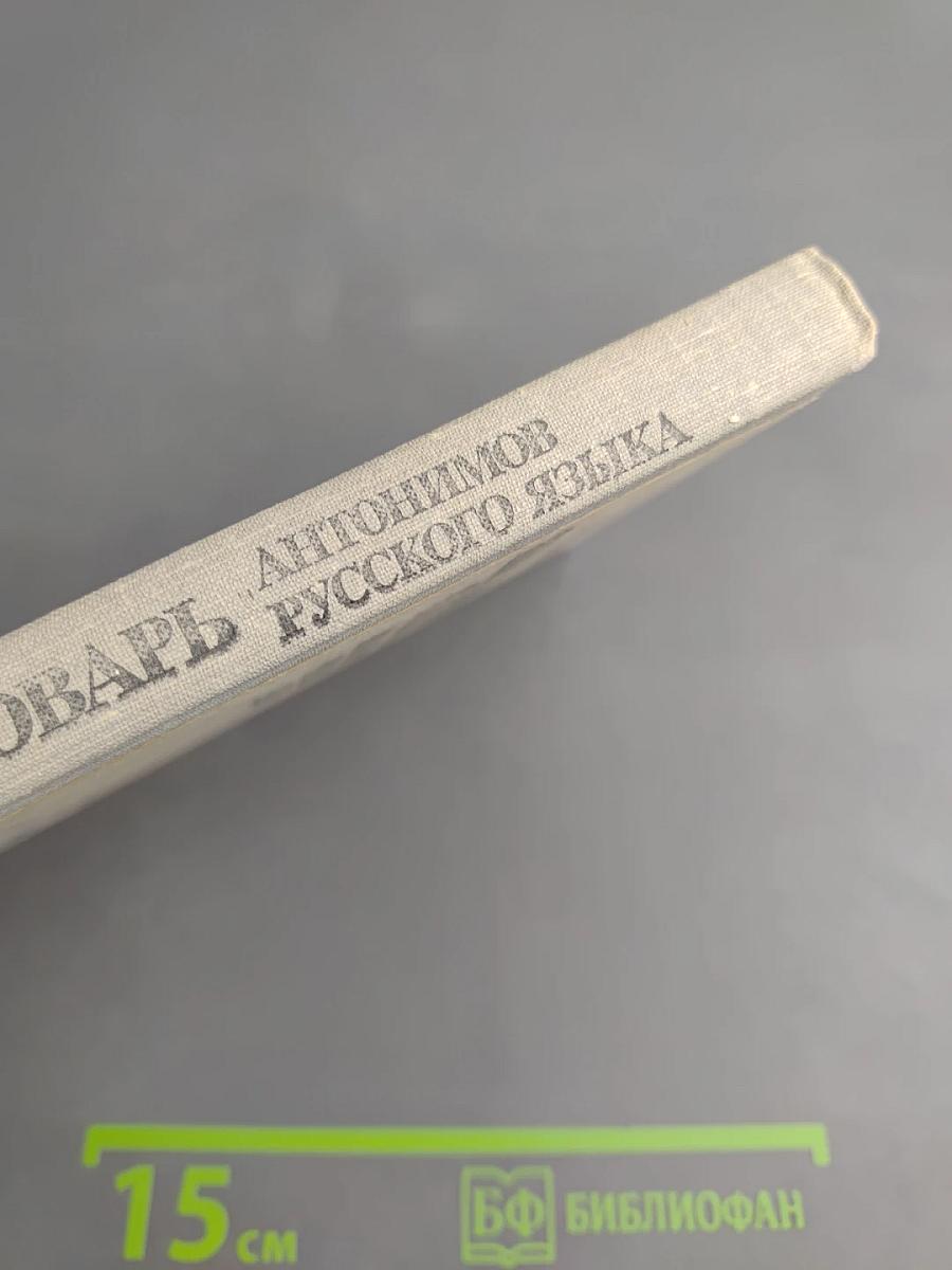 Школьный словарь антонимов русского языка