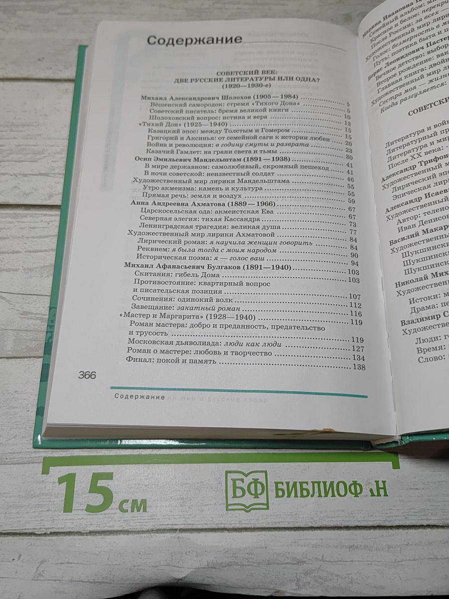 Русский язык и литература. Литература. Базовый уровень. 11 класс. Часть 2