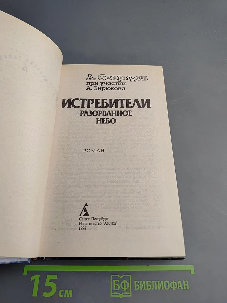 Истребители. Разорванное небо