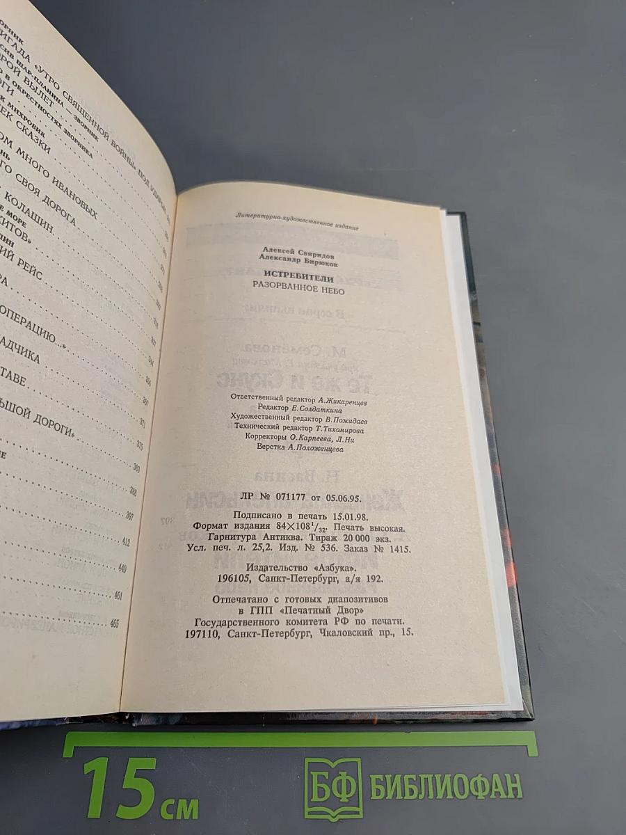 Истребители. Разорванное небо