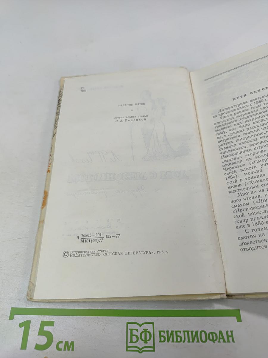 Дом с мезонином и другие рассказы