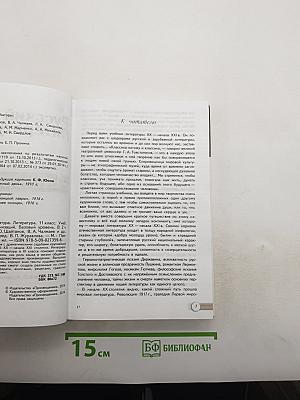 Русский язык и литература. Литература. 11 класс. Базовый уровень. В 2 частях. Часть 1