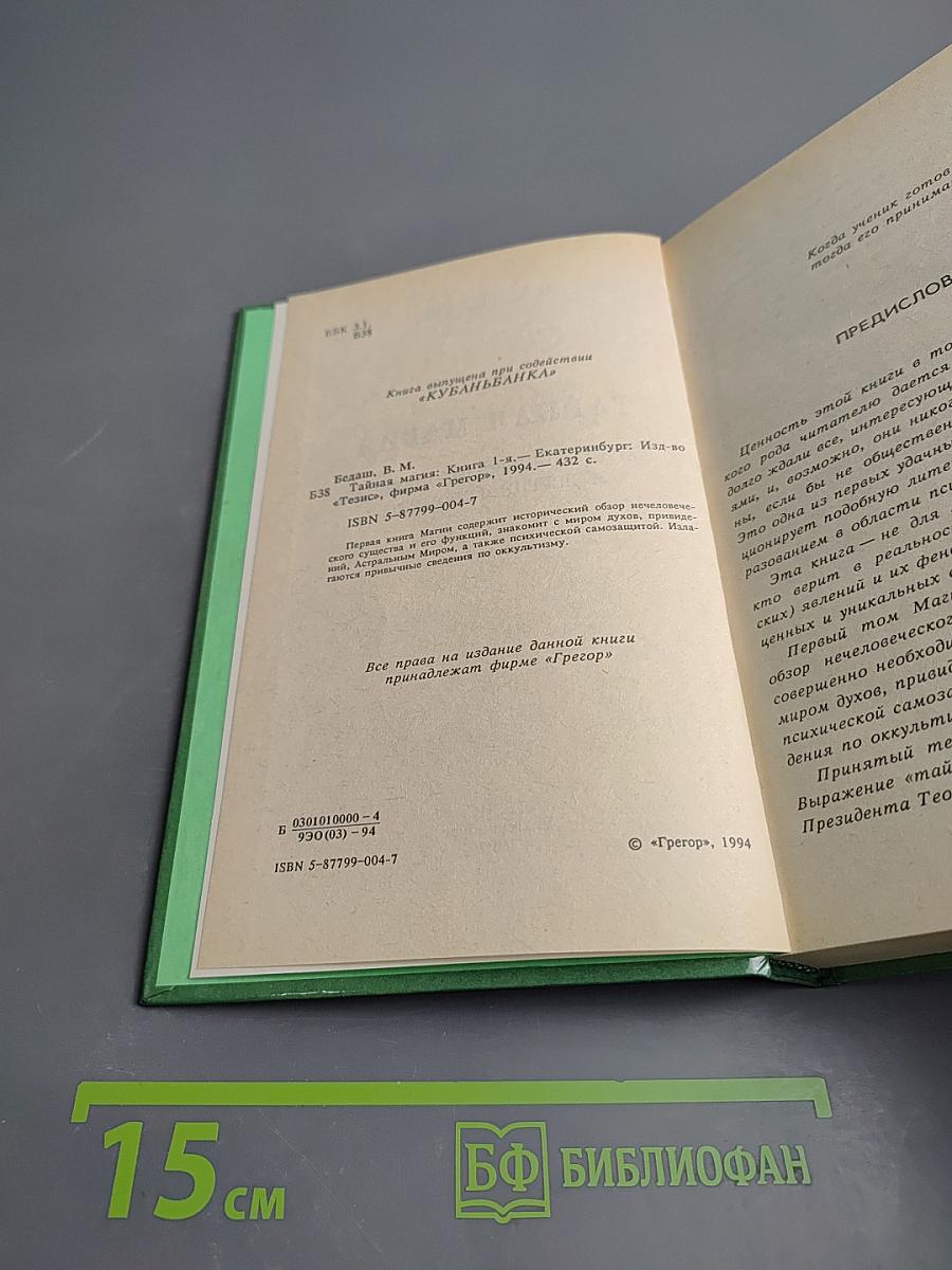 Тайная магия. Книга 1-я