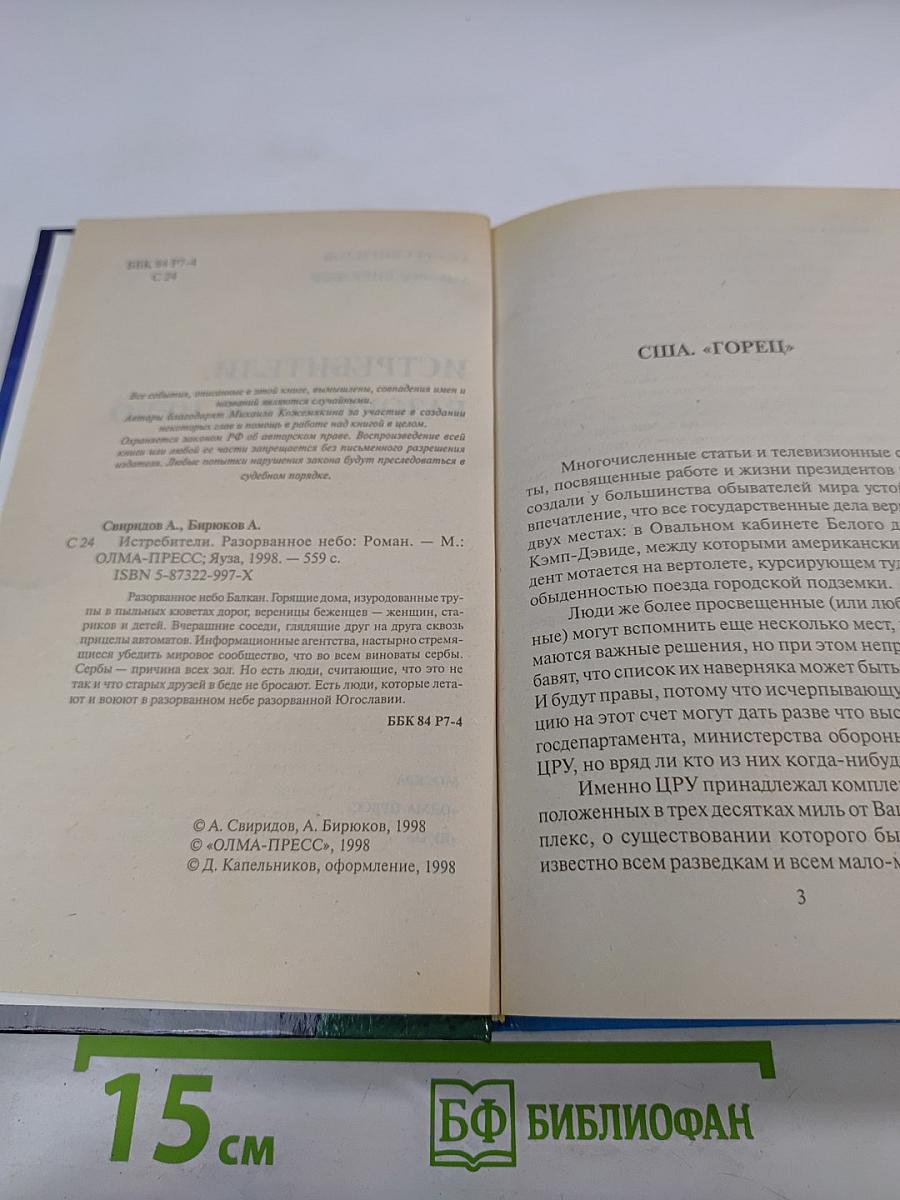 Истребители. Разорванное небо