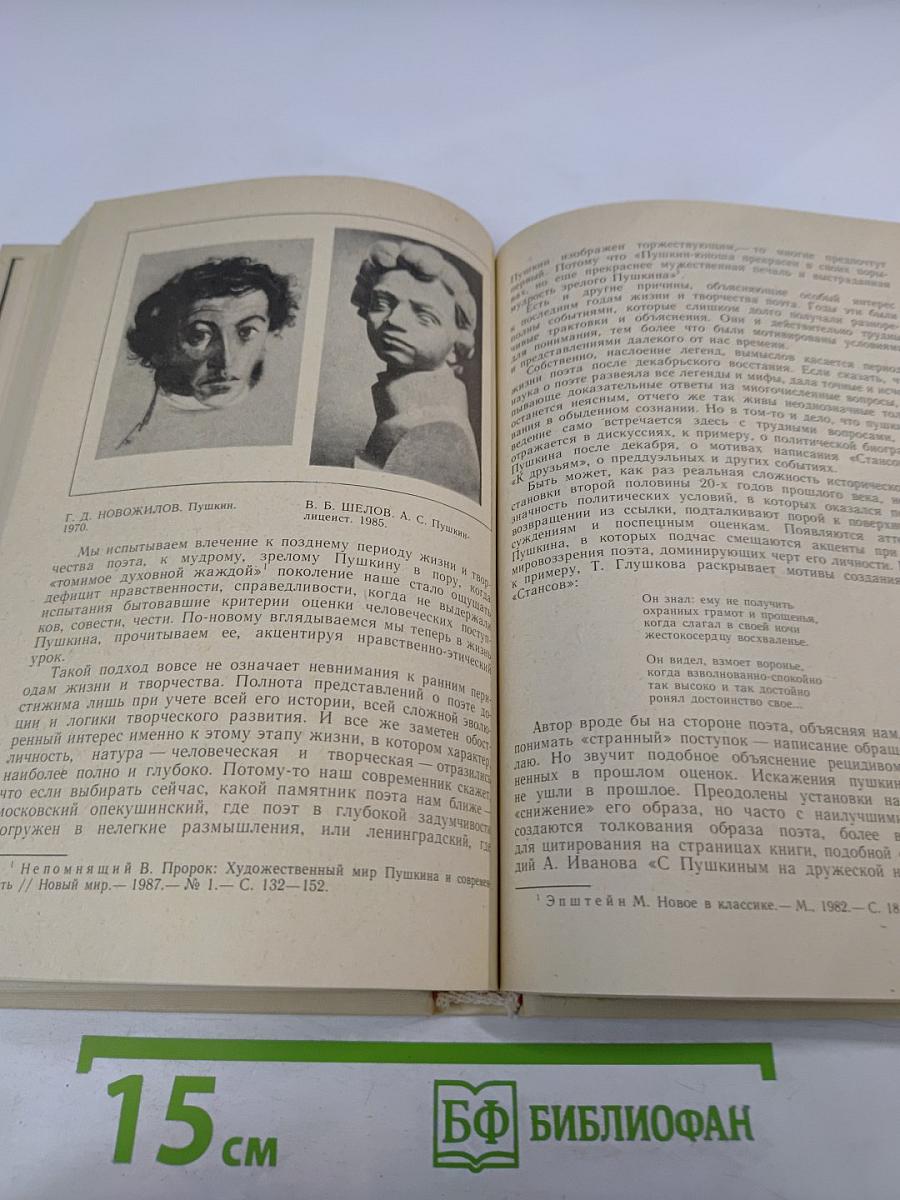Образ, бережно хранимый. Жизнь Пушкина в памяти поколений. Книга для учителя