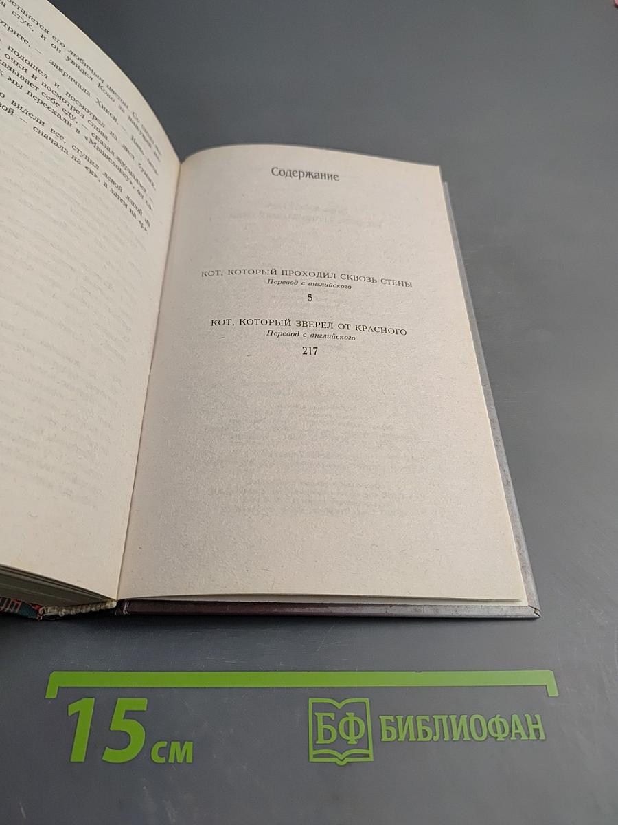 Кот, который проходил сквозь стены