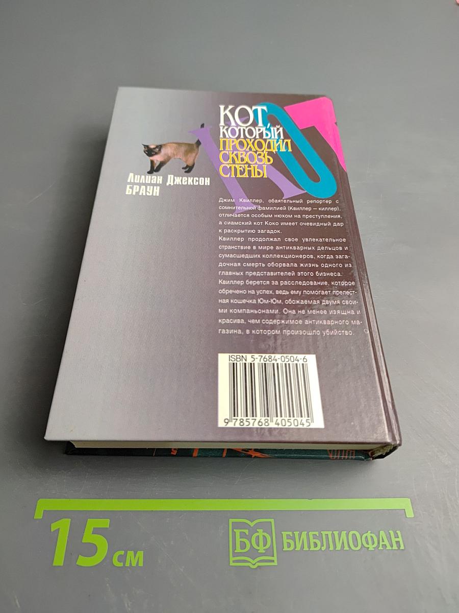 Кот, который проходил сквозь стены