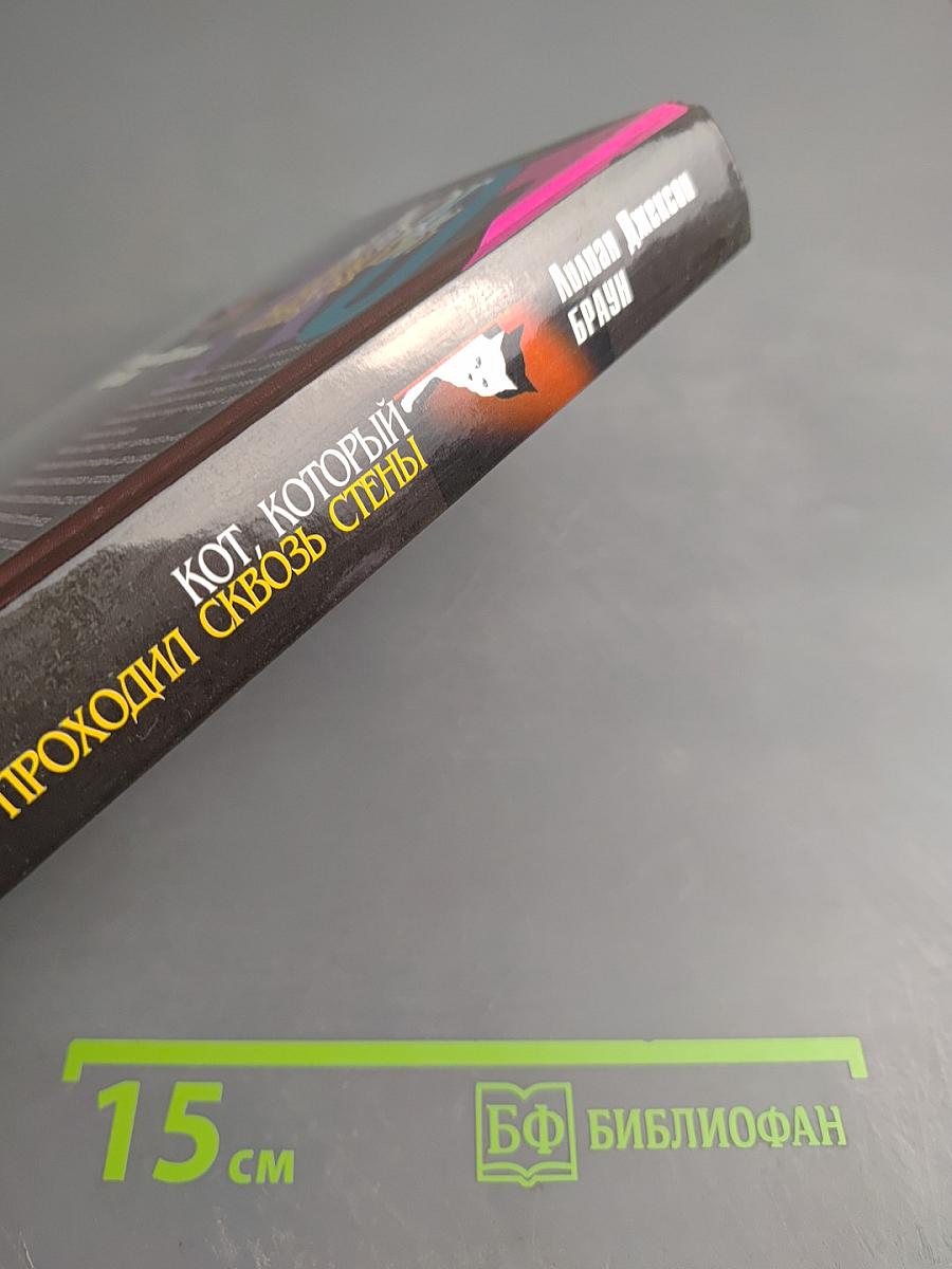 Кот, который проходил сквозь стены