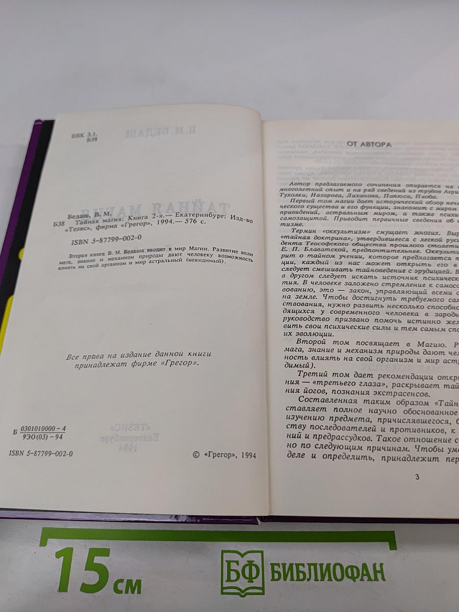 Тайная магия. Книга 2-я