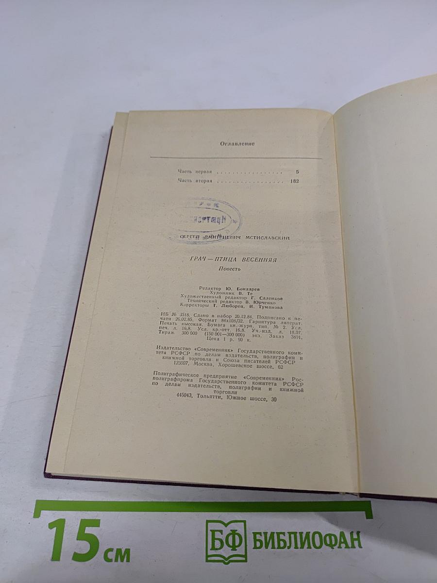 Грач - птица весенняя