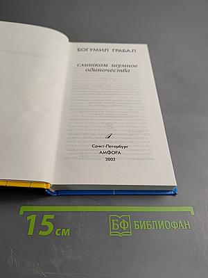 Слишком шумное одиночество