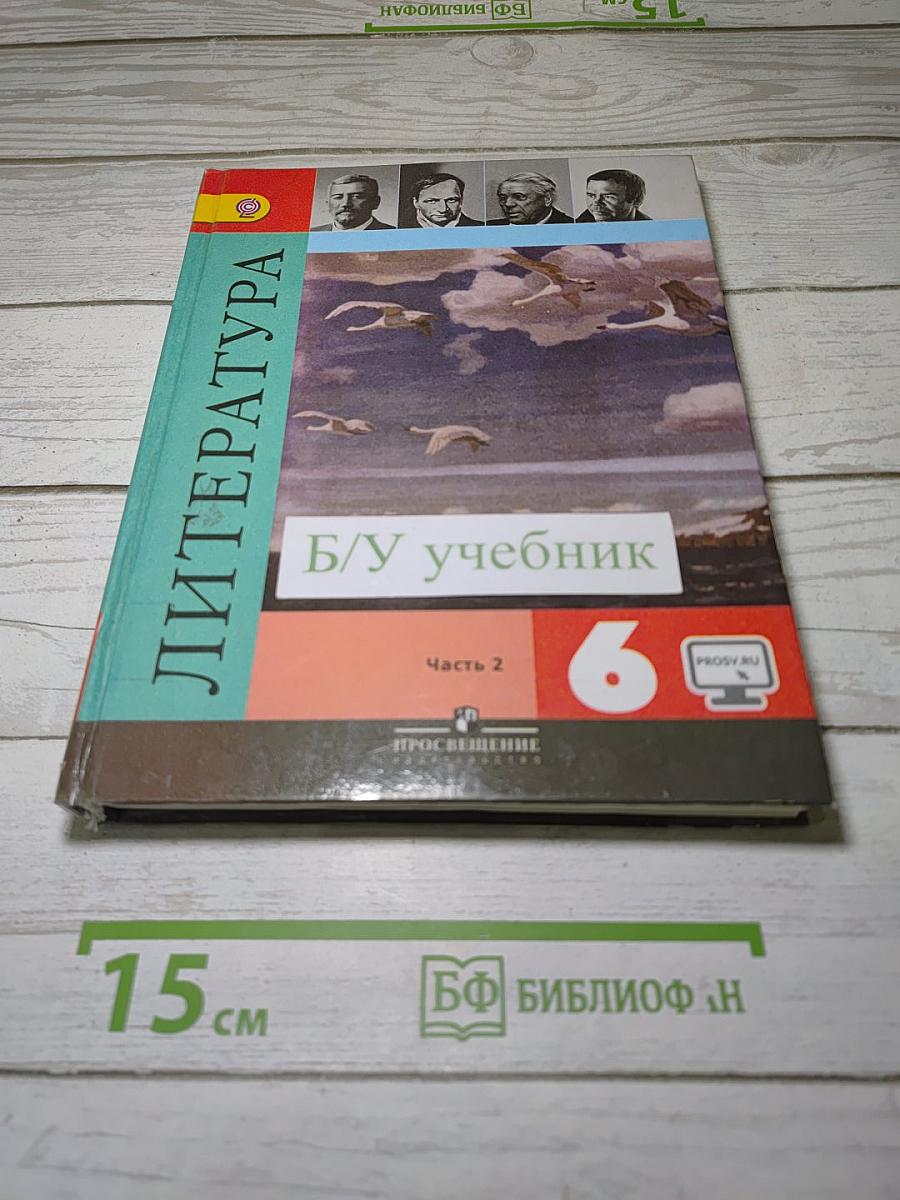 Литература. 6 класс. Учебник. Часть 2