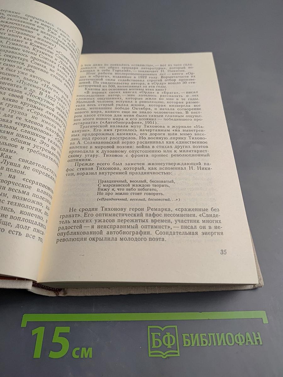 Поэт романтического подвига. Очерк творчества Н.С. Тихонова
