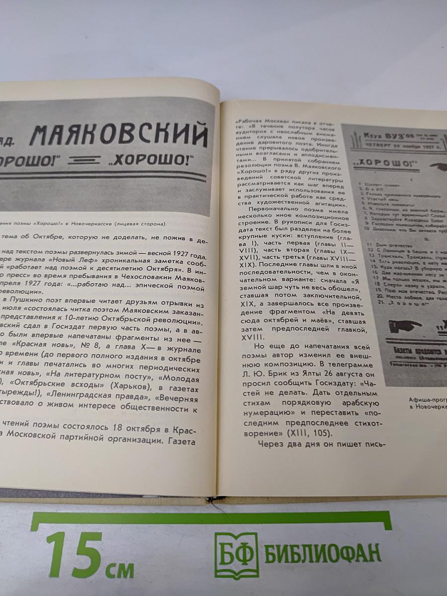 Поэма В.В. Маяковского «Хорошо!»: Комментарий