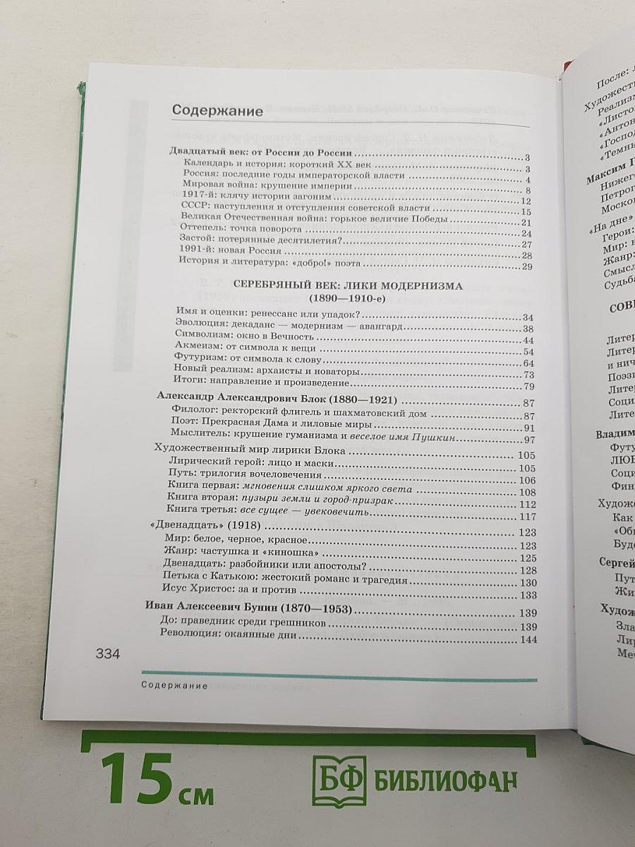 Литература. Базовый уровень. Учебник для 11 класса. В двух частях. Часть 1