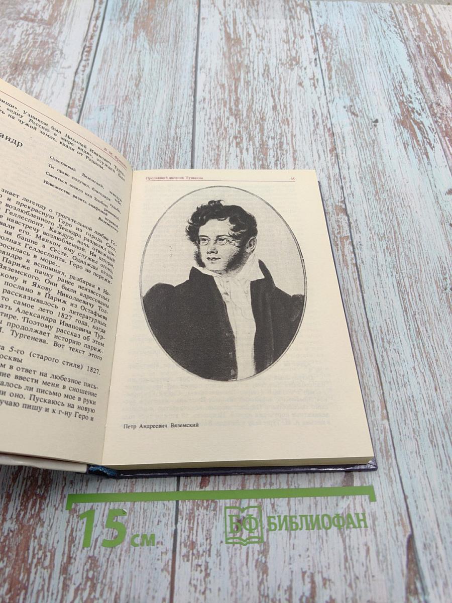 Пропавший дневник Пушкина. Рассказы о поисках в зарубежных архивах