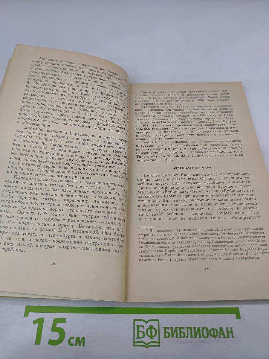 Евгений Абрамович Баратынский. Биография писателя. Книга для учащихся старших классов средней школы