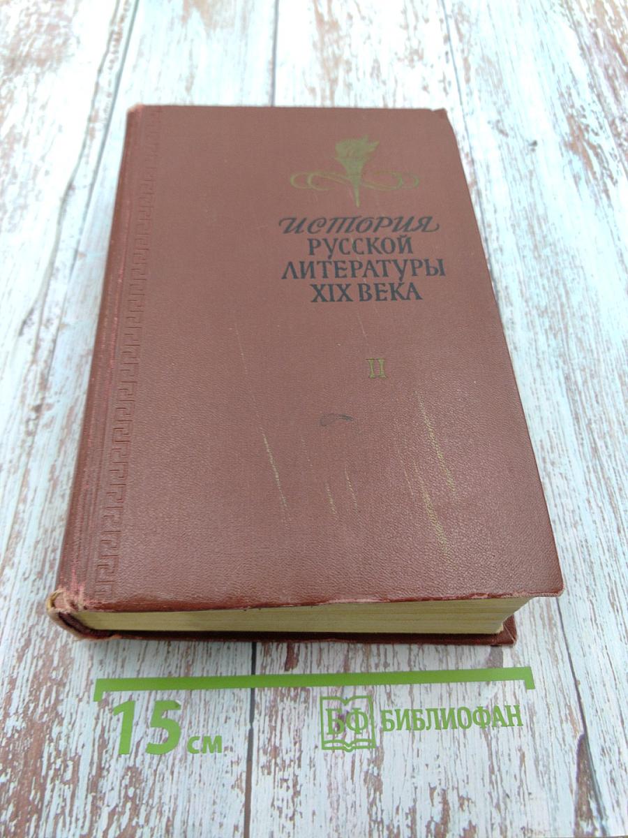 История русской литературы XIX века. Том II