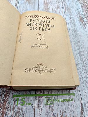 История русской литературы XIX века. Том II