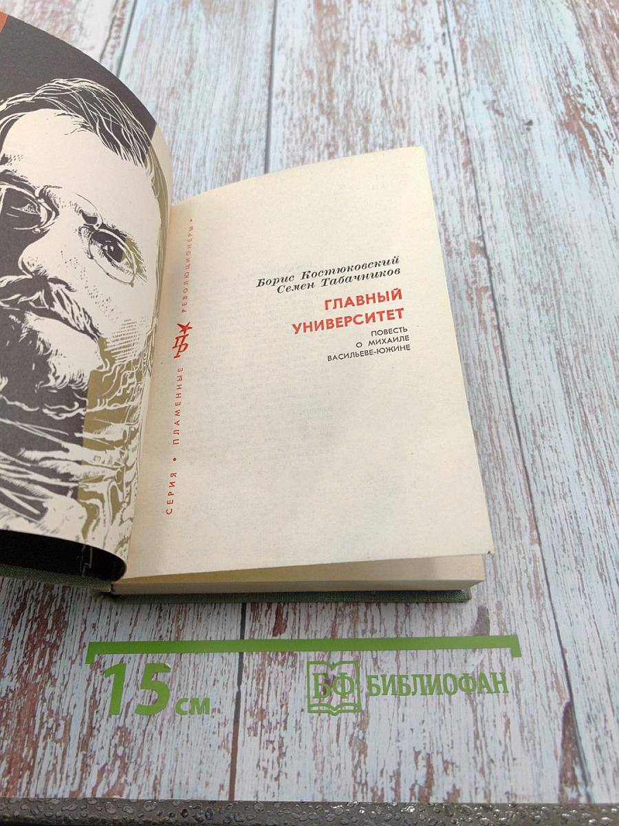 Главный университет. Повесть о Михаиле Васильеве-Южине