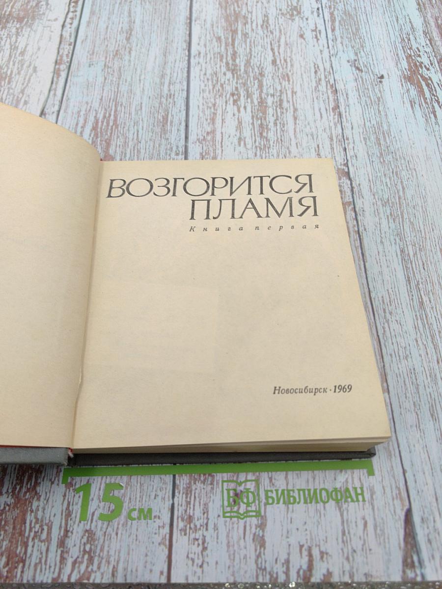 Возгорится пламя. Книга первая