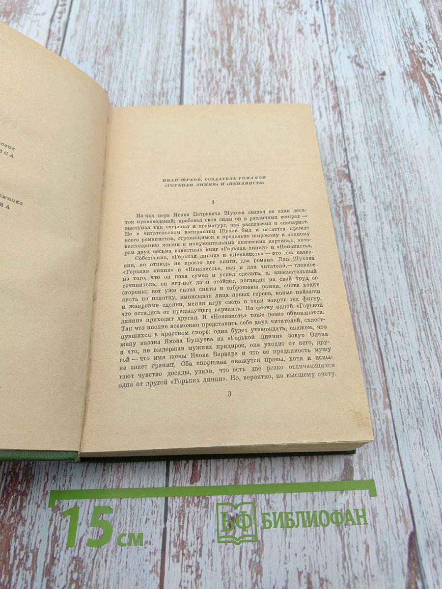 Горькая линия