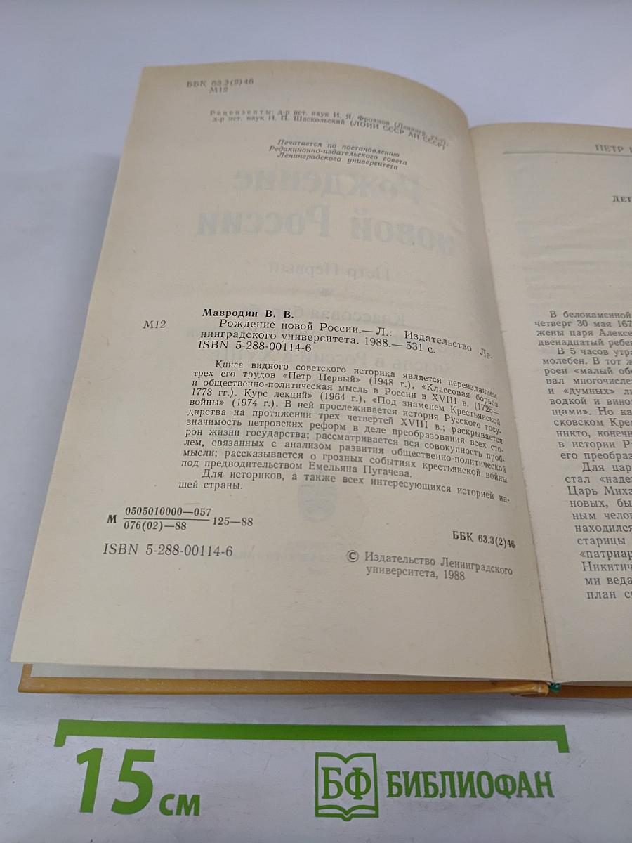 Рождение новой России