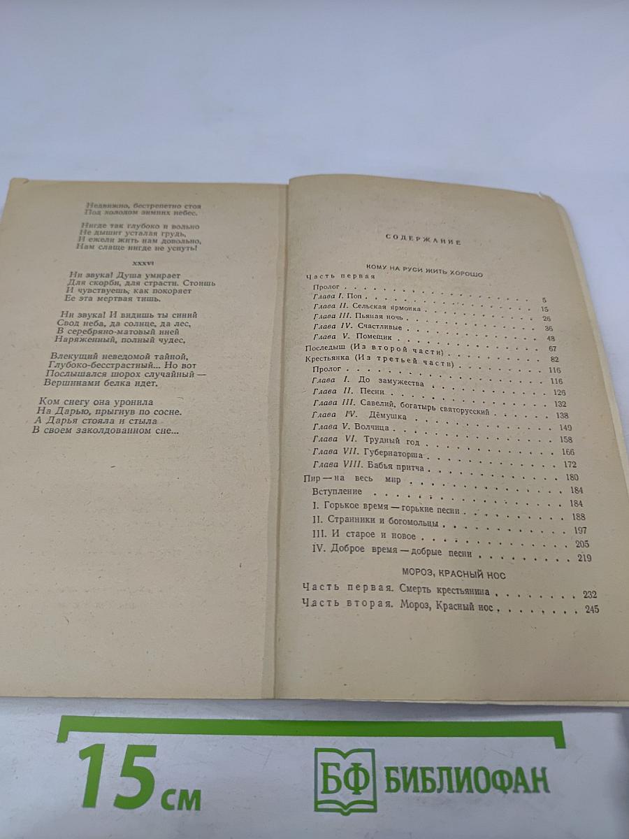 Кому на Руси жить хорошо; Мороз, Красный нос