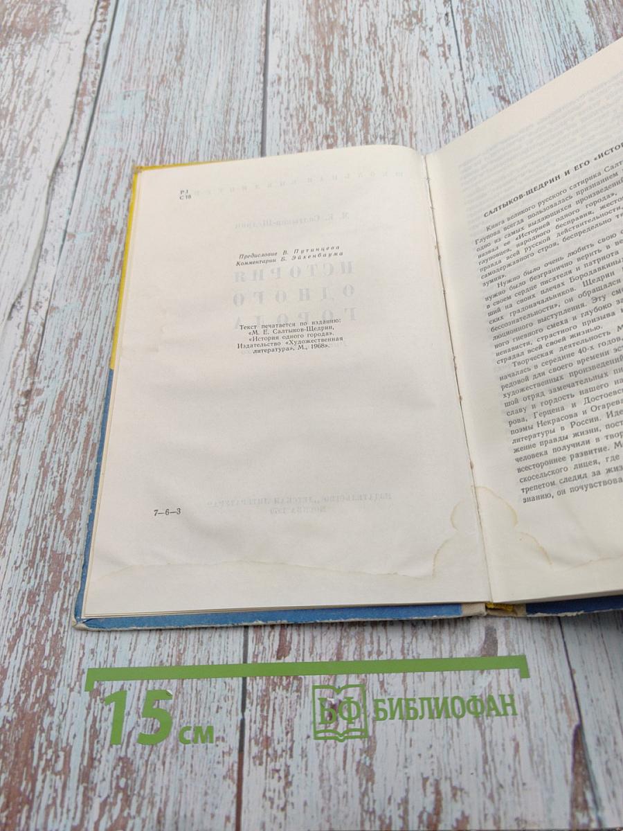 История одного города