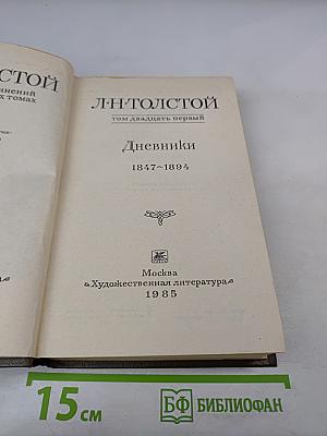 Дневники 1847-1894. Том двадцать первый