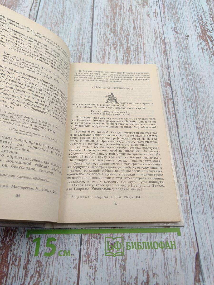 Постижение лирики