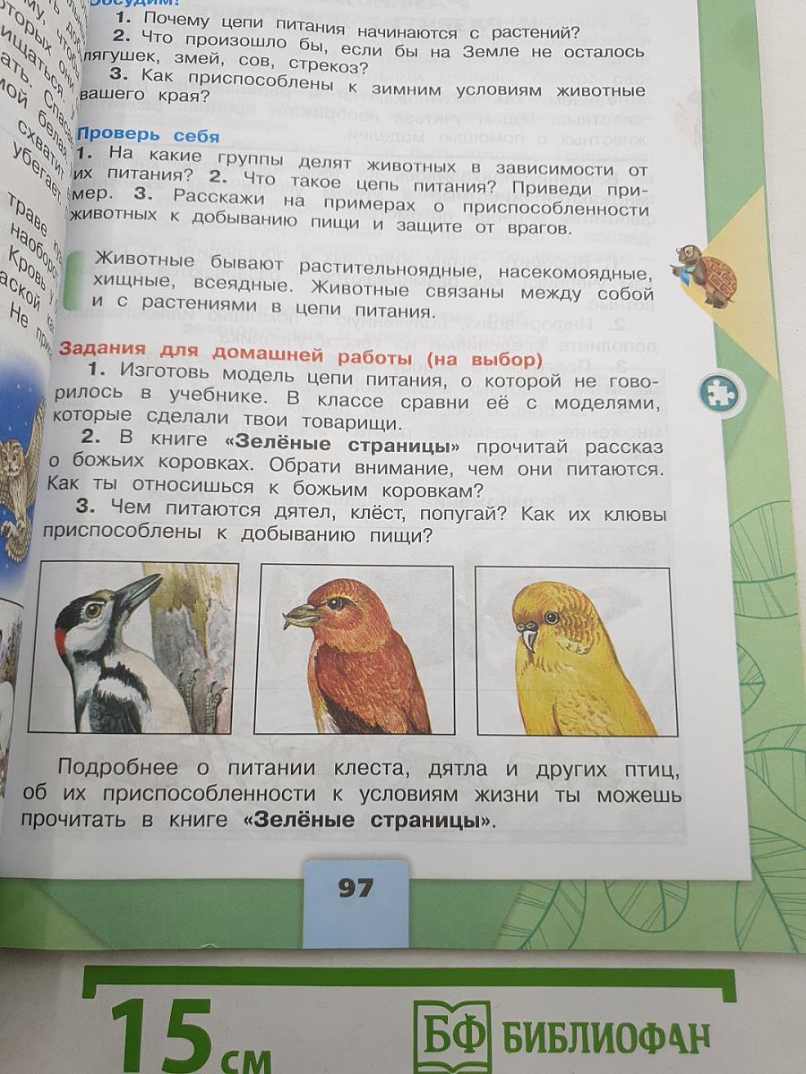 Окружающий мир. 3 класс. Часть 1