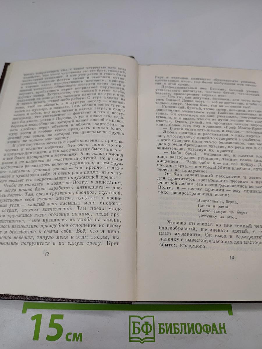 М. Горький. Том шестнадцатый. Повесть. Рассказы, очерки. Стихи. 1917-1924