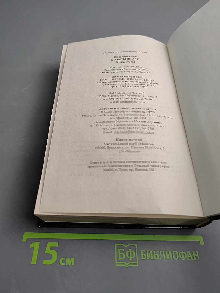 Столпы Земли. Книга вторая