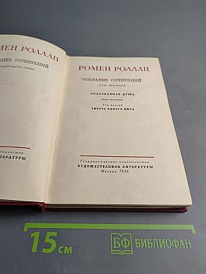 Собрание сочинений. Том 10: Очарованная душа. Книга четвертая. Том первый. Смерть одного мира