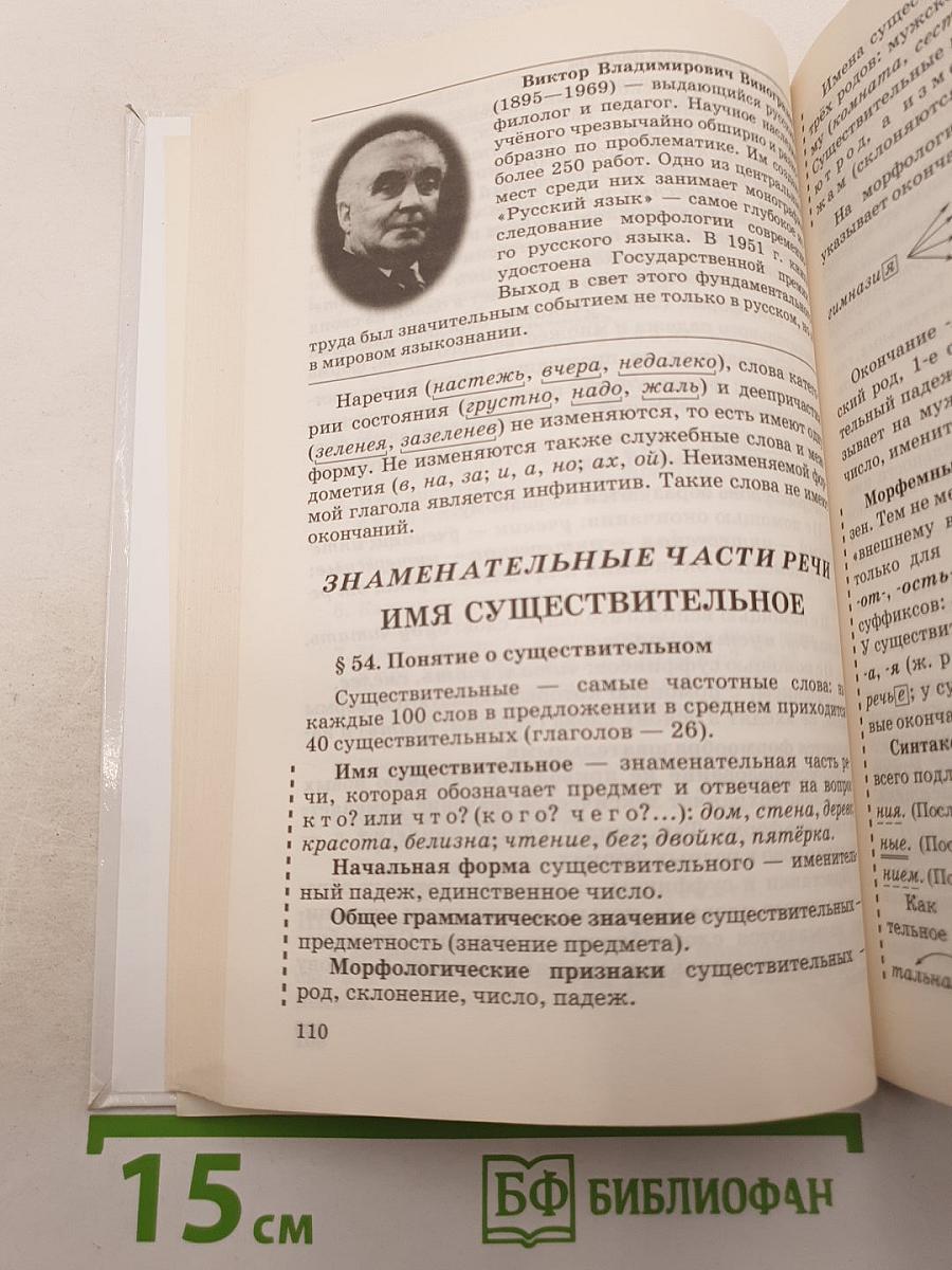 Русский язык. Теория. Углублённое изучение