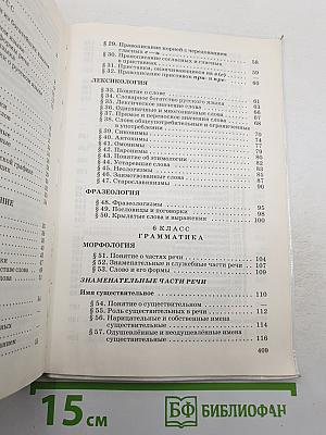 Русский язык. Теория. Углублённое изучение